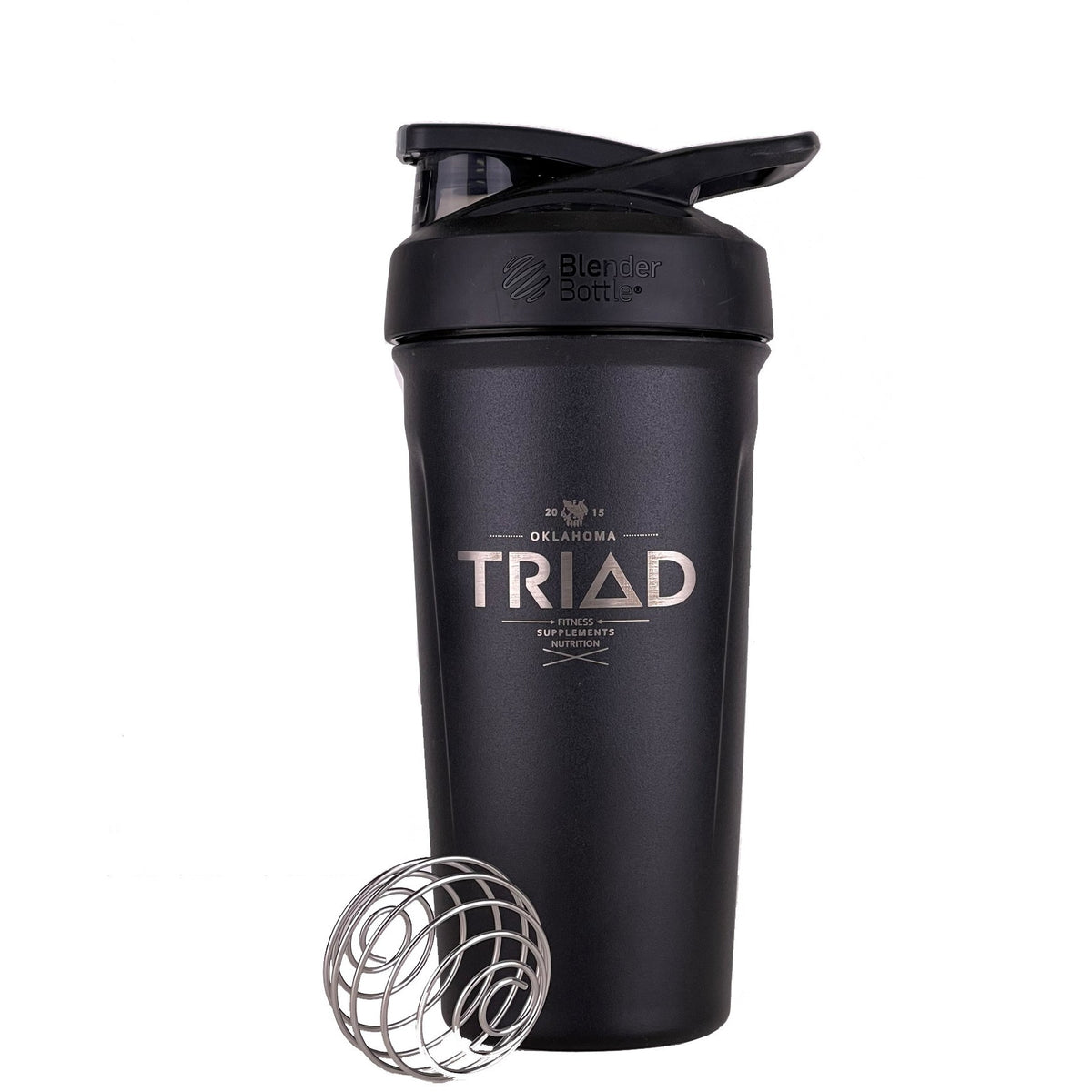 Clear TRIAD Blender Bottle