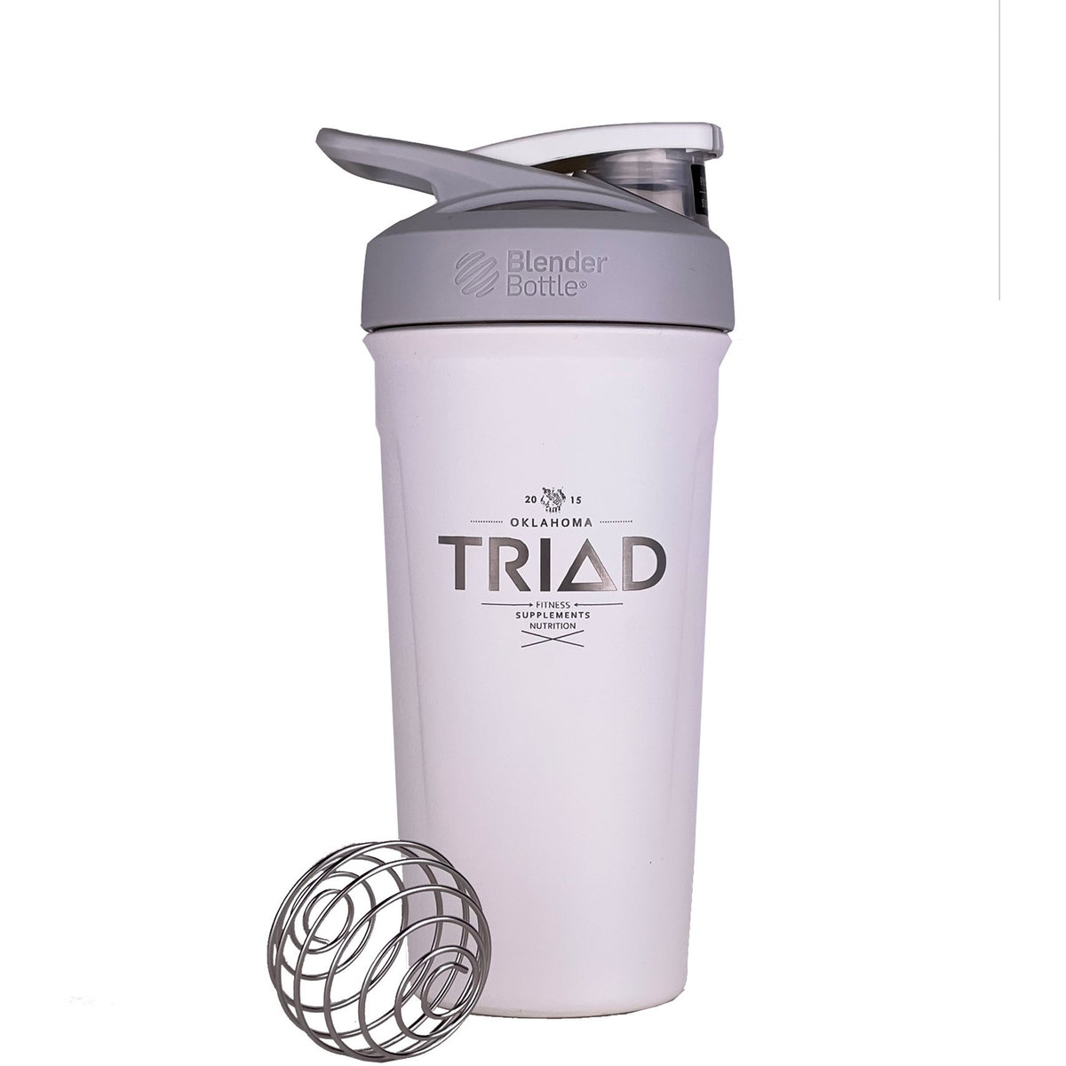 Clear TRIAD Blender Bottle